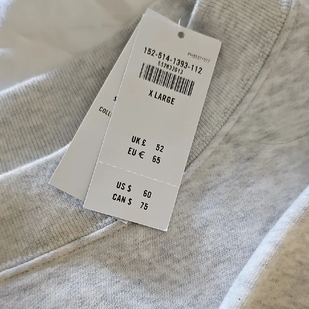 Abercrombie & Fitch Light Gray Sweatshirt - Picture 2 of 3